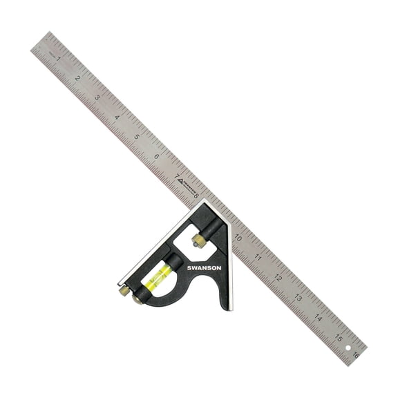 Swanson Tool Co 16-Inch Pro Combination Square with Stainless Rule, model TC134
