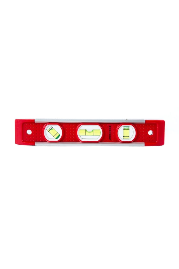 Tool Co 9-inch Magnetic Composite Torpedo Level with Aluminum Frame, Model TL001M
