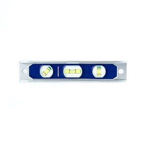 Swanson Tool Co 9" Magnetic Aluminum Frame Torpedo Level, 4 Rare Earth Magnets, Model TL002M