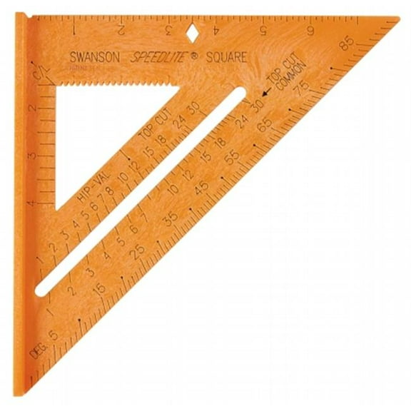 Swanson Tool Orange 5 In 1 Original Speed Square  T0118
