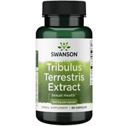 Swanson Tribulus Terrestris Extract 500 mg 60 Capsules