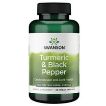 Swanson Turmeric & Black Pepper 600 mg 90 Vegan Caps