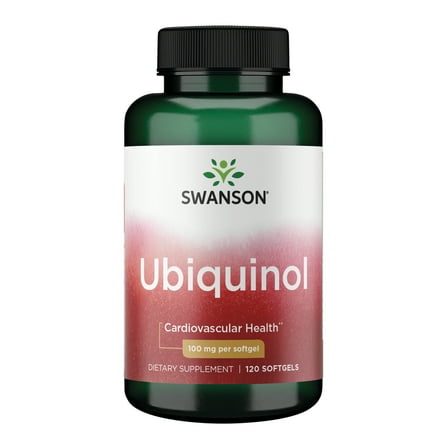 Swanson Ubiquinol 100 Milligrams 120 Sgels