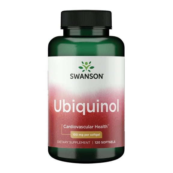 Swanson Ubiquinol 100 Milligrams 120 Sgels