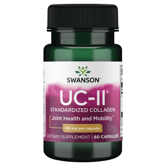 Swanson Uc-Ii Standardized Collagen 40 mg 60 Capsules