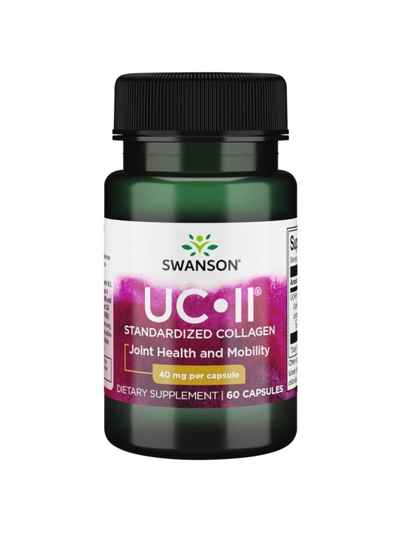 Uc-Ii Standardized Collagen 40 mg 60 Capsules