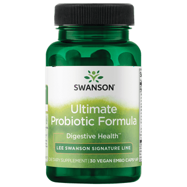 Swanson Ultimate Probiotic Formula Vegetable Capsules, 66.5 Billion Cfu, 30 Count