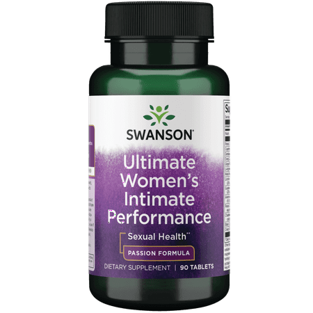 Swanson Natural Herbs Sex Vitamins with Energizers for Women's Intimate Performance, 90 Tablets