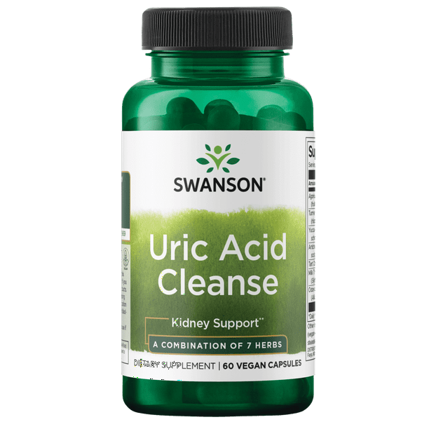 Swanson Ultra Uric Acid Cleanse, Herbal Detox Formula, Supports Kidney
