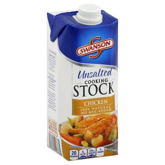 Swanson Unsalted Chicken Stock 26oz