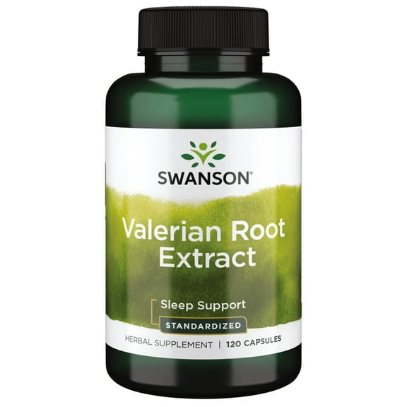 Swanson Valerian Root (Standardized) 200 Milligrams 120 Capsules