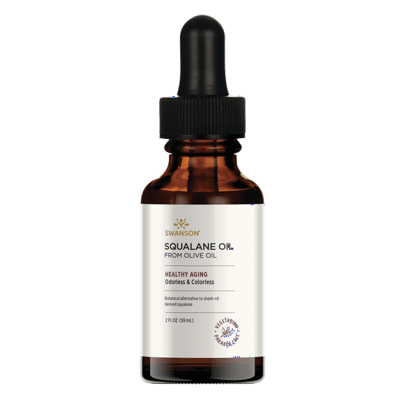 Swanson Vegetarian Squalane Oil 2 fl oz Liquid