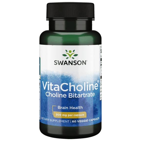 Swanson Vitacholine 300 mg 60 Veggie Capsules