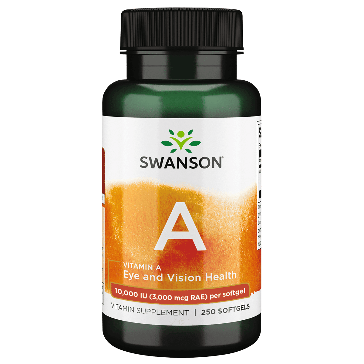 Swanson Vitamin A Supplement, Helps Support Healthy Eyes, Skin, Hair & Immune System, 250 Softgels