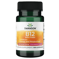 Swanson Vitamin B-12 Lozenges 1,000 Mcg 100 Lozenges