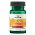 thumbnail image 1 of Swanson Vitamin B-12 with Folate - Strawberry 60 Lozenges, 1 of 8