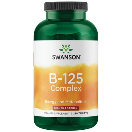 Swanson Vitamin B-125 Complex 250 Tabs