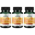thumbnail image 1 of Swanson Vitamin B12 Cyanocobalamin 500 mcg 100 Vegan Caps 3 Pack, 1 of 6