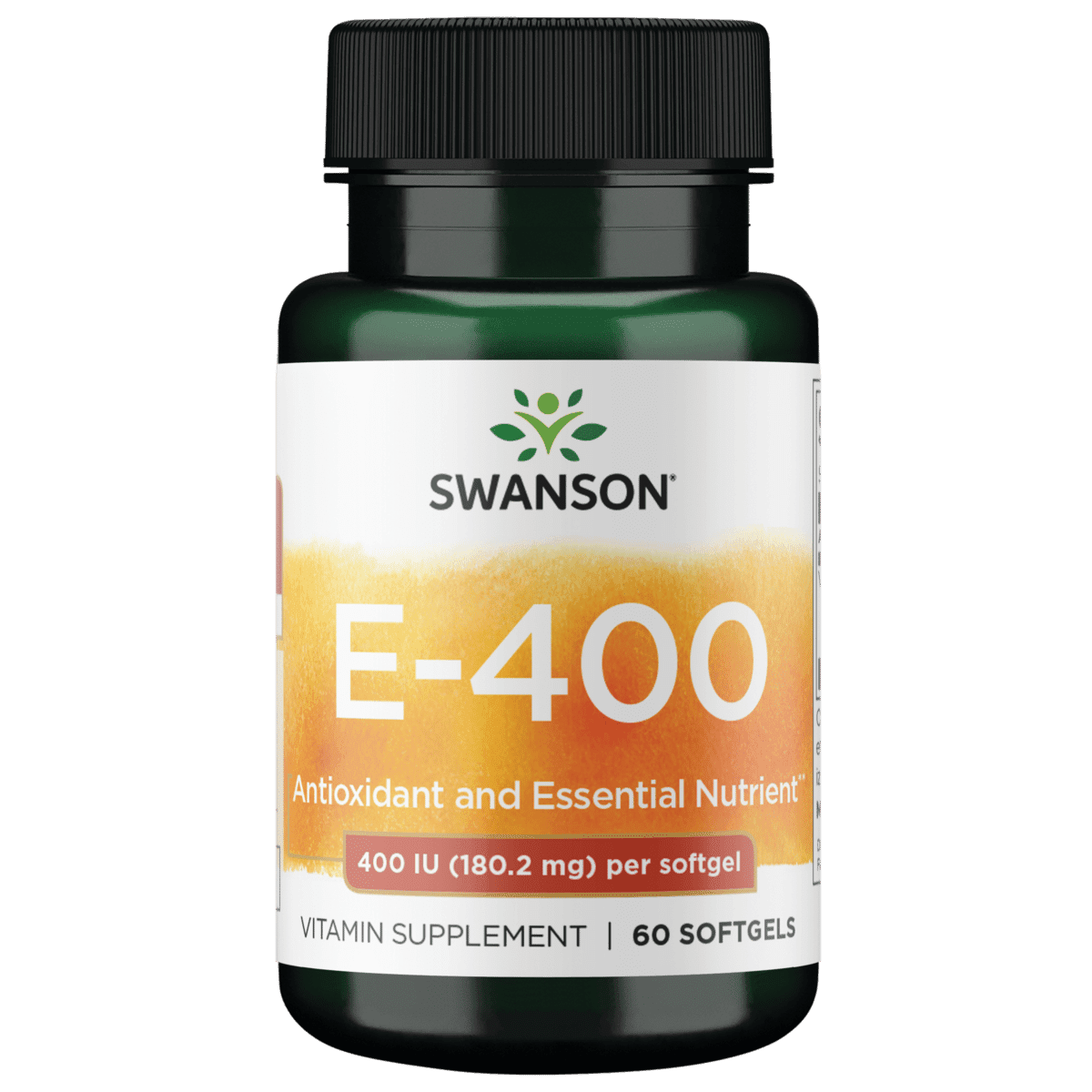Complément Alimentaire Swanson Vitamine E 400 IU - Boîte De 60 Gélules, Neuve En Emballage