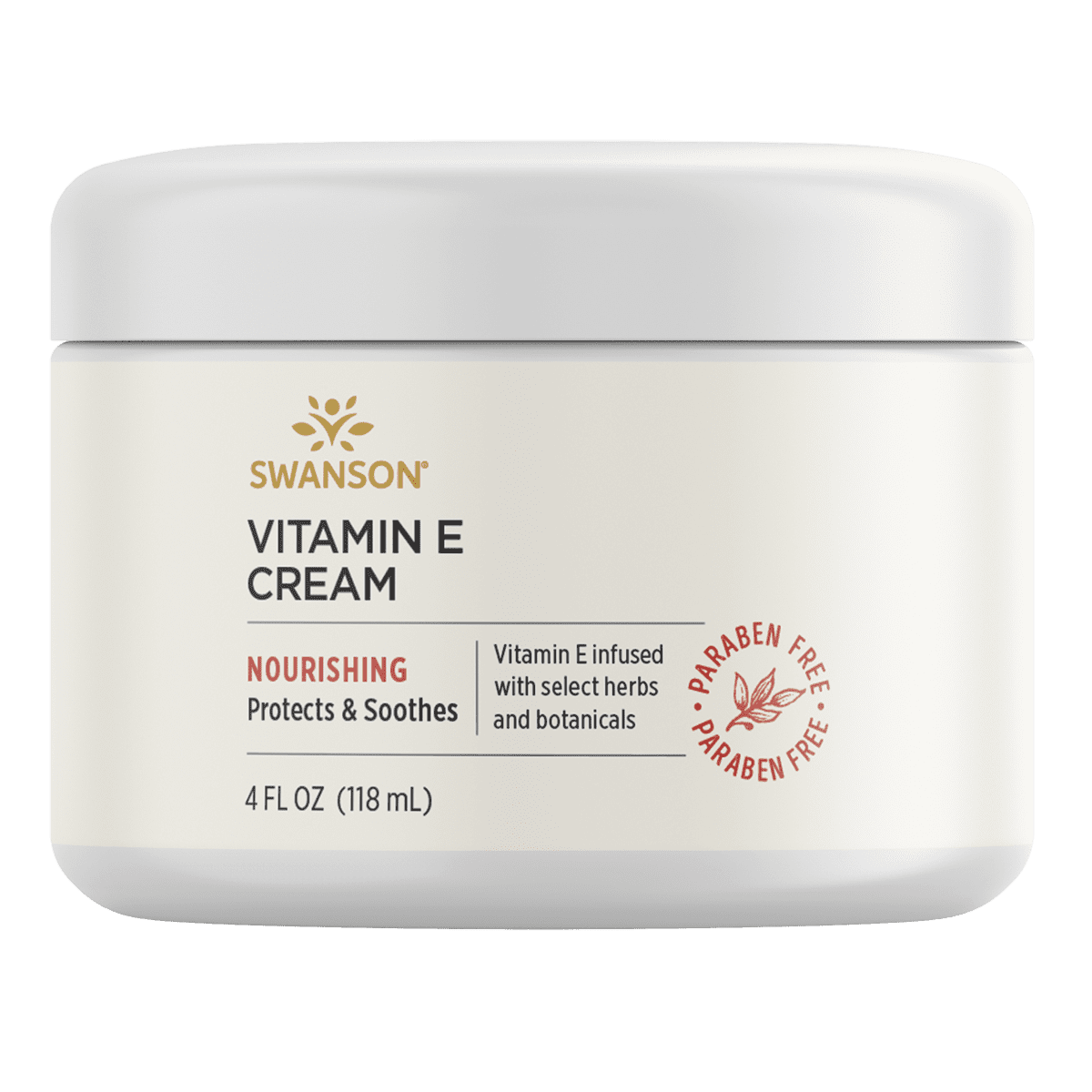 Swanson Vitamin E Cream 4 fl oz Cream