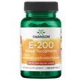 Swanson Vitamin E Mixed Tocopherols 200 Iu 100 Softgels