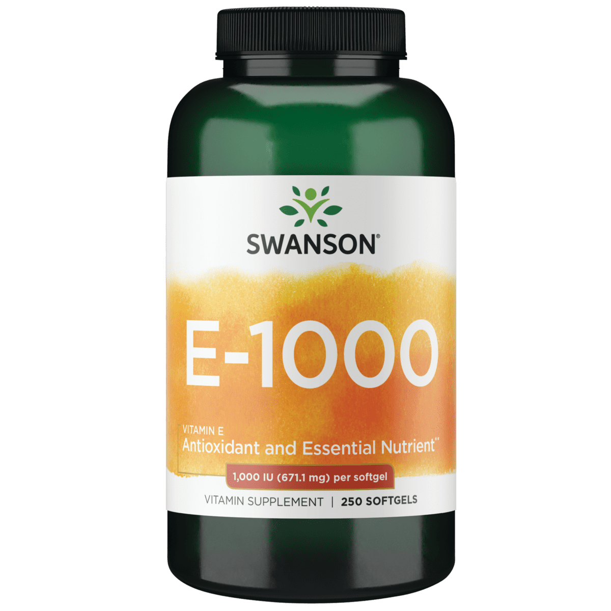 Swanson Vitamin E Natural 1,000 Iu 250 Softgels