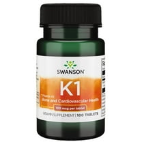 Swanson Vitamin K-1 100 Mcg 100 Tablets