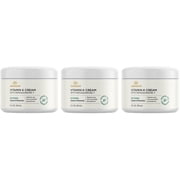 Swanson Vitamin K Cream with Menaquinone-7 - Eye Cream to Help Minimize the Appearance of Dark Circles Under the Eyes - Topical Cream to Help Nourish and Brighten the Skin - 2 Fl Oz 3 Pack