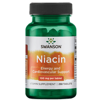 Swanson Vitamin Niacin 100 mg 250 Tabs