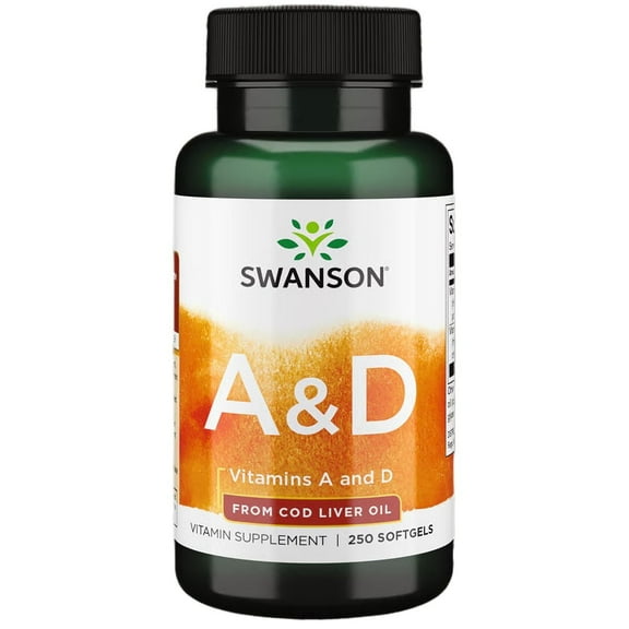 Swanson Vitamin a and D 250 Softgels