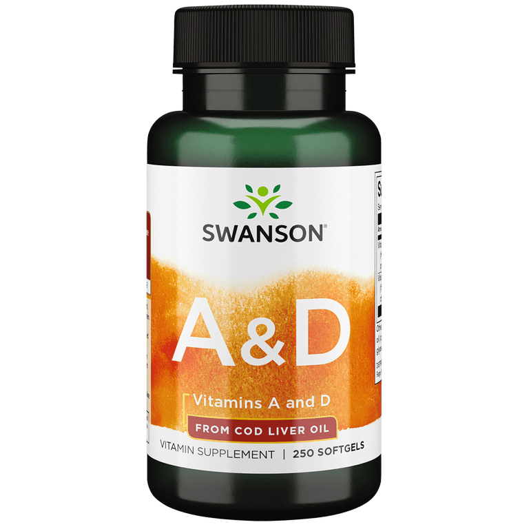 Vitamin A&D, 500 Softgels - Standard Vitamins