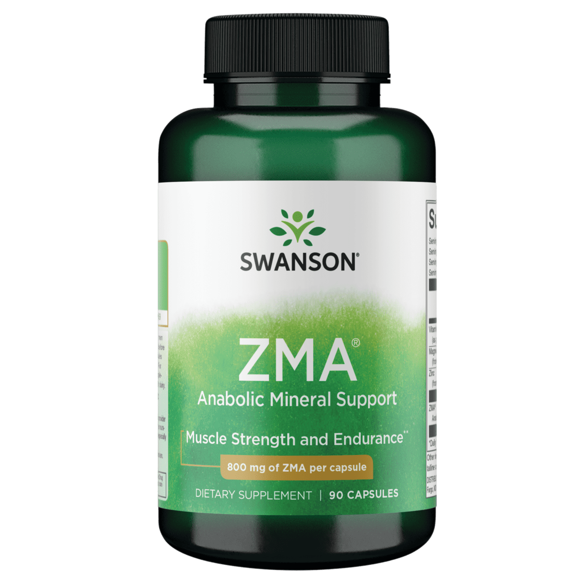 Swanson ZMA Energy, Metabolism, and Muscle Recovery Support for Men