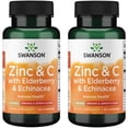 thumbnail image 1 of Swanson Zinc & C Lozenges w/ Elderberry & Echinacea-Orange & Lemon Flavor 2 Pack, 1 of 6
