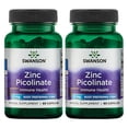 thumbnail image 1 of Swanson Zinc Picolinate Mineral Supplement, Helps Support Immune, Prostate & Vision Health, 22 mg (60 Capsules) (2-pack), 1 of 6