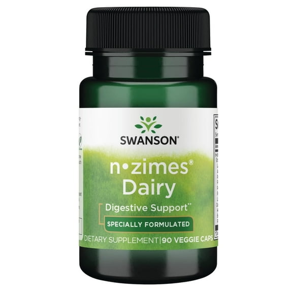 Swanson n-zimes Dairy 90 Veggie Capsules