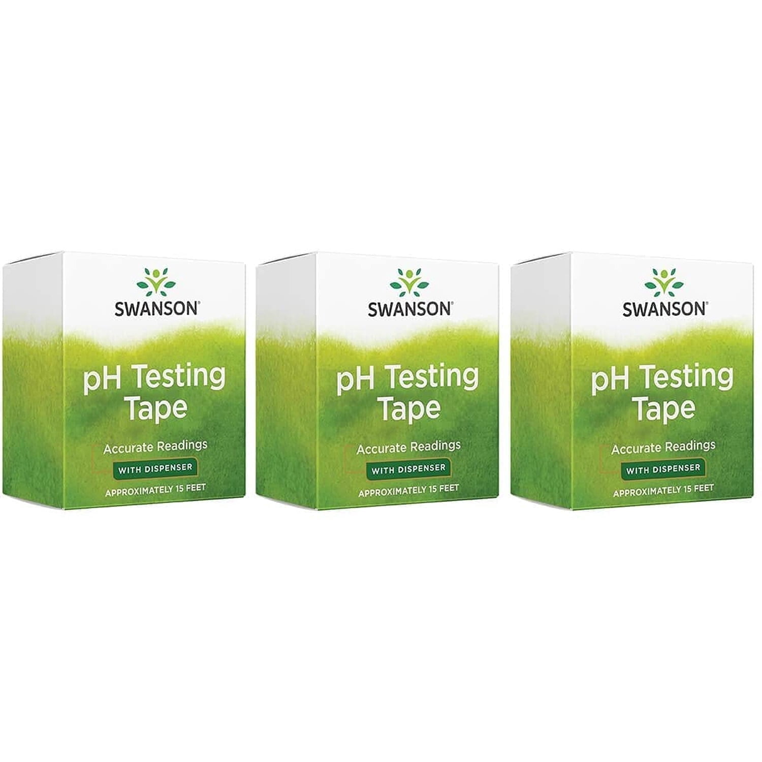 Swanson ph Testing Tape with Dispenser 1 Kit (3 Pack)