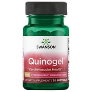 Swanson quinogel hydrosoluble ubiquinol coq10 50 mg 30 Softgels