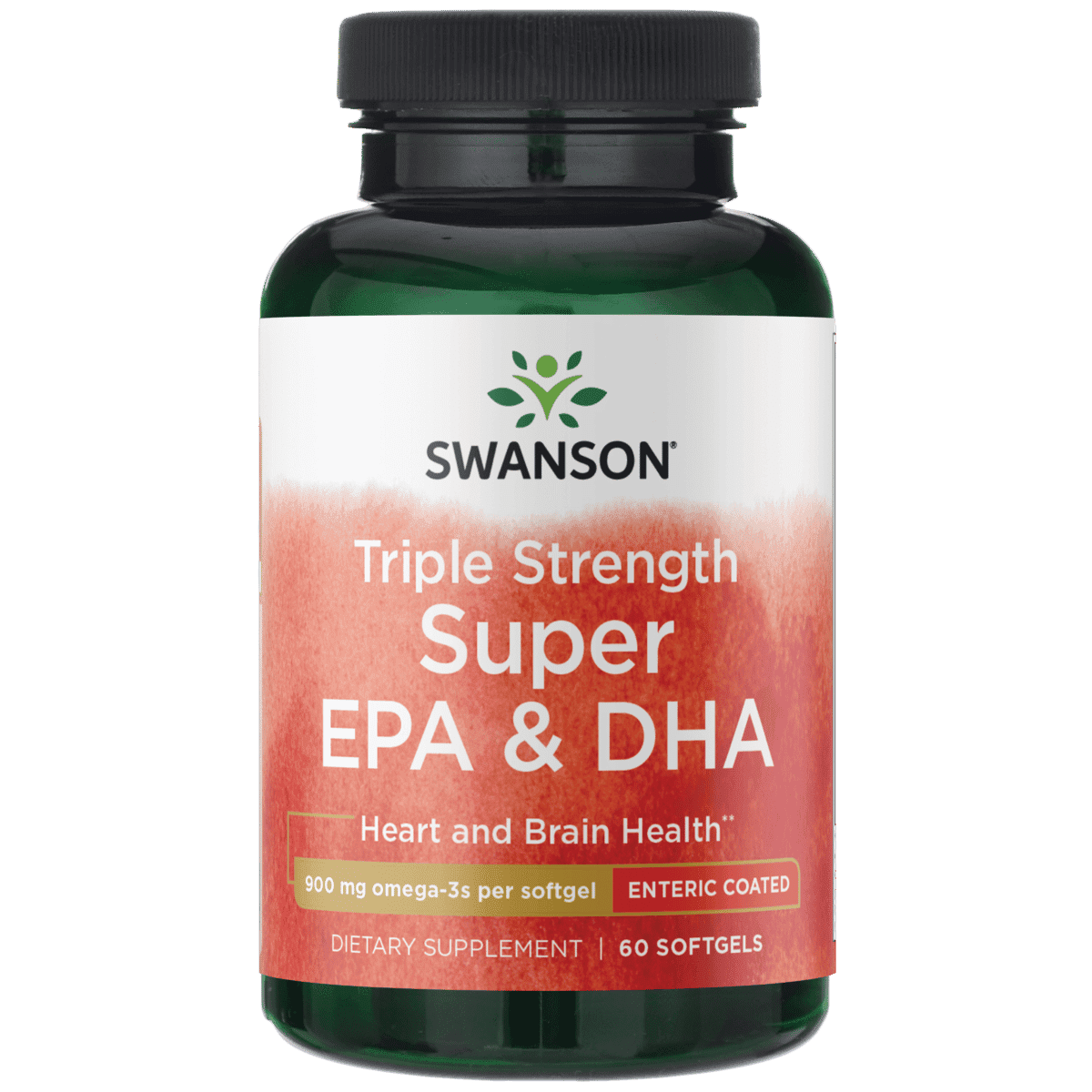 Swanson triple strength enteric coated super epa and dha 60 Softgels