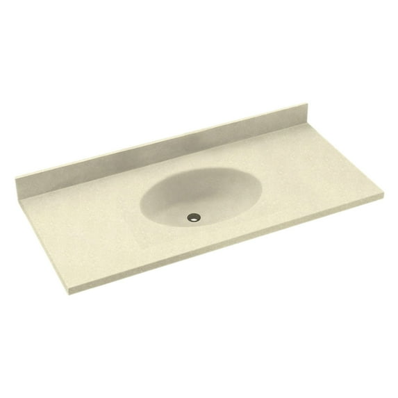 Swanstone 49W x 22.5D in. Chesapeake Solid Surface Vanity Top