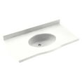 thumbnail image 1 of Swanstone 49W x 22.5D in. Europa Solid Surface Vanity Top, 1 of 3