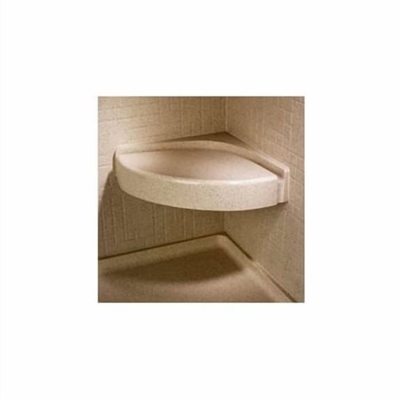 Corner Shower Seat - Finish: Glacier