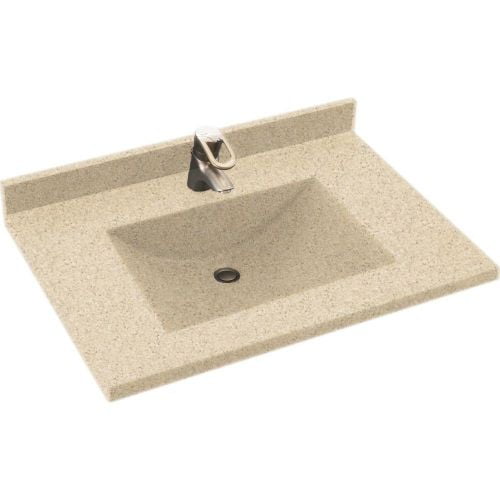 Swanstone CV2231 Contour One Piece Vanity Top and Sink 31" Wide