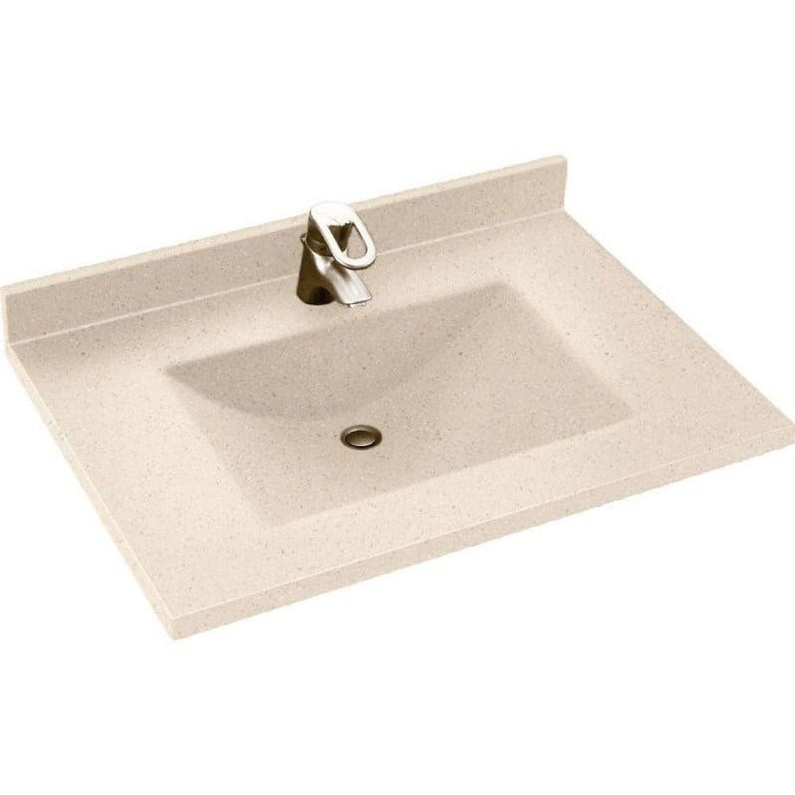 Swanstone CV2237 Contour One Piece Vanity Top and Sink 37" Wide