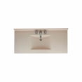 thumbnail image 1 of Swanstone CV2243-040 43-Inch by 22-Inch Contour Vanity Top, Bermuda Sand Finish, 1 of 7