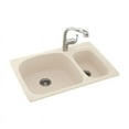 thumbnail image 1 of Swanstone KS03322LS Double Basin Drop In/Undermount Kitchen Sink, 1 of 2