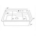 thumbnail image 1 of Swanstone Metropolitan 33'' x 22'' Large Single Bowl Kitchen Sink, 1 of 2