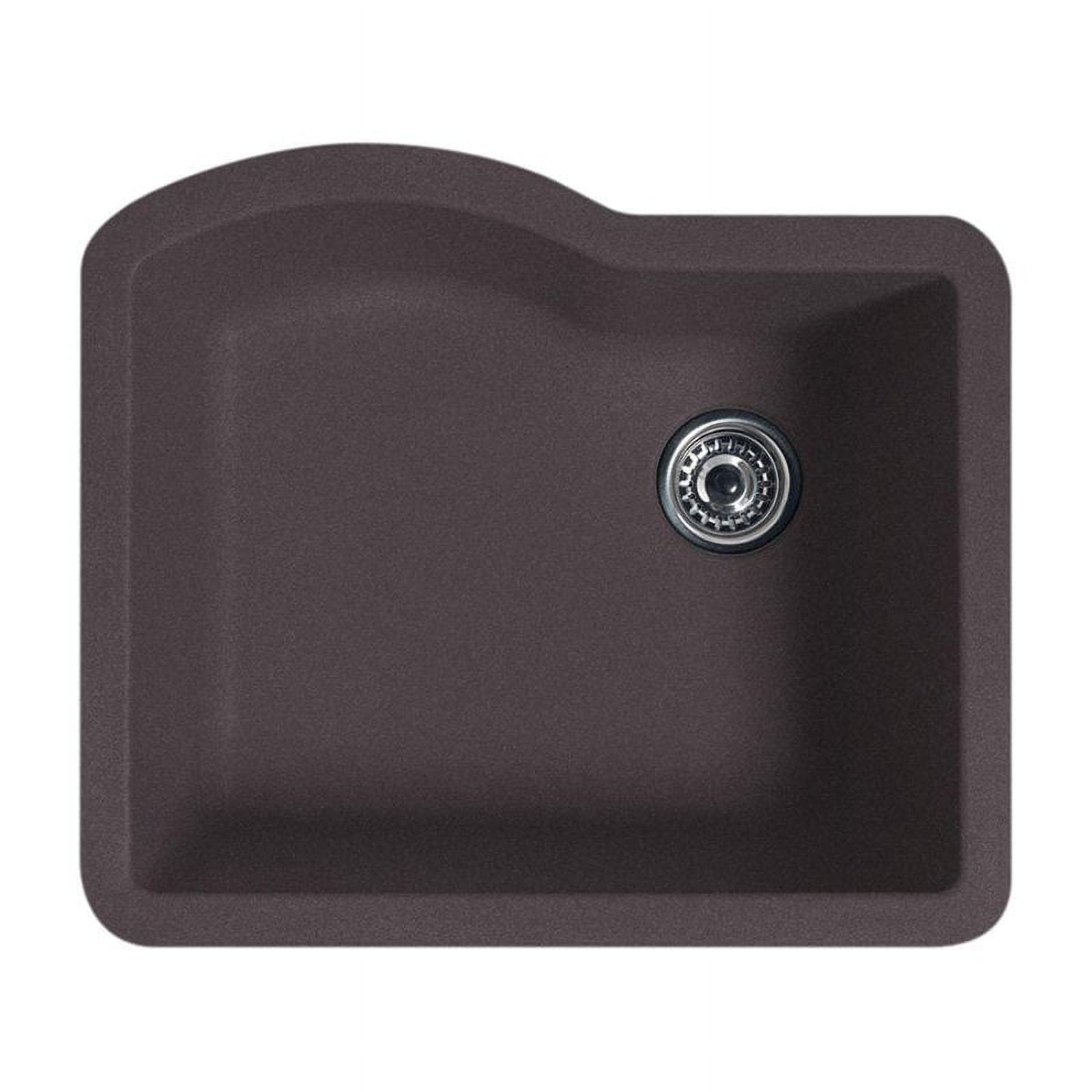 Swanstone QU02522SB Single Basin Undermount Kitchen Sink