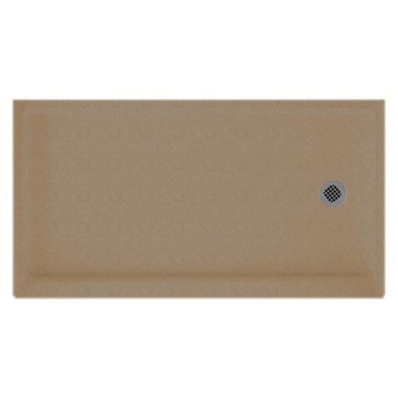 Swanstone SR-3260R Retrofit 32" x 60" Shower Receptor with Single Threshold and Right-Side Drain