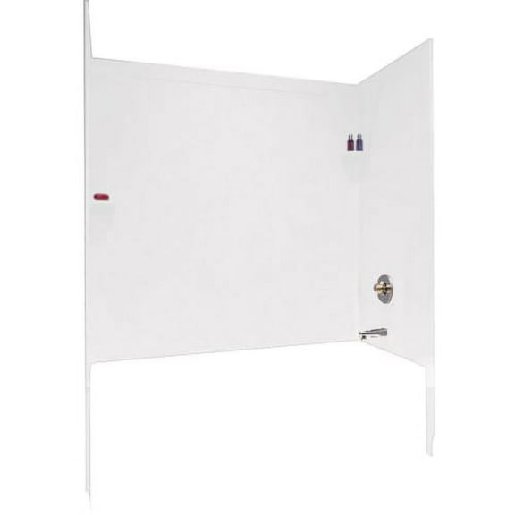 Swanstone SSIT-60-3 Three Panel Shower Wall Kit 33-1/2"D x 60"W x 60"H