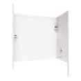thumbnail image 1 of Swan SI00603. 010 33. 5 inch x 60 inch x 60 inch Easy Up Adhesive Tub Wall in White, 1 of 2